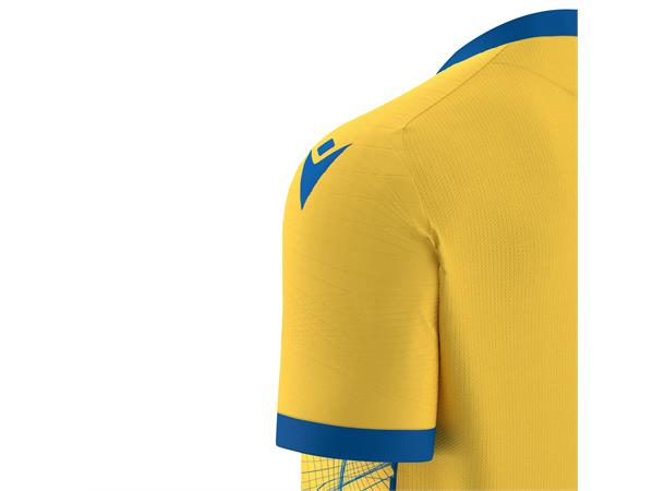 Wyvern Eco Match Day Shirt YEL/ROY 3XL Teknisk drakt i ECO-tekstil - Unisex 