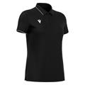 Melody polo BLK/WHT 3XL Poloskjorte - Dame