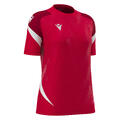 Naga Womens Shirt RED/WHT 3XS Teknisk spillerdrakt til dame