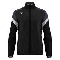 ODIN full zip top BLK/WHT XXL Jakke med kontrastdetaljer